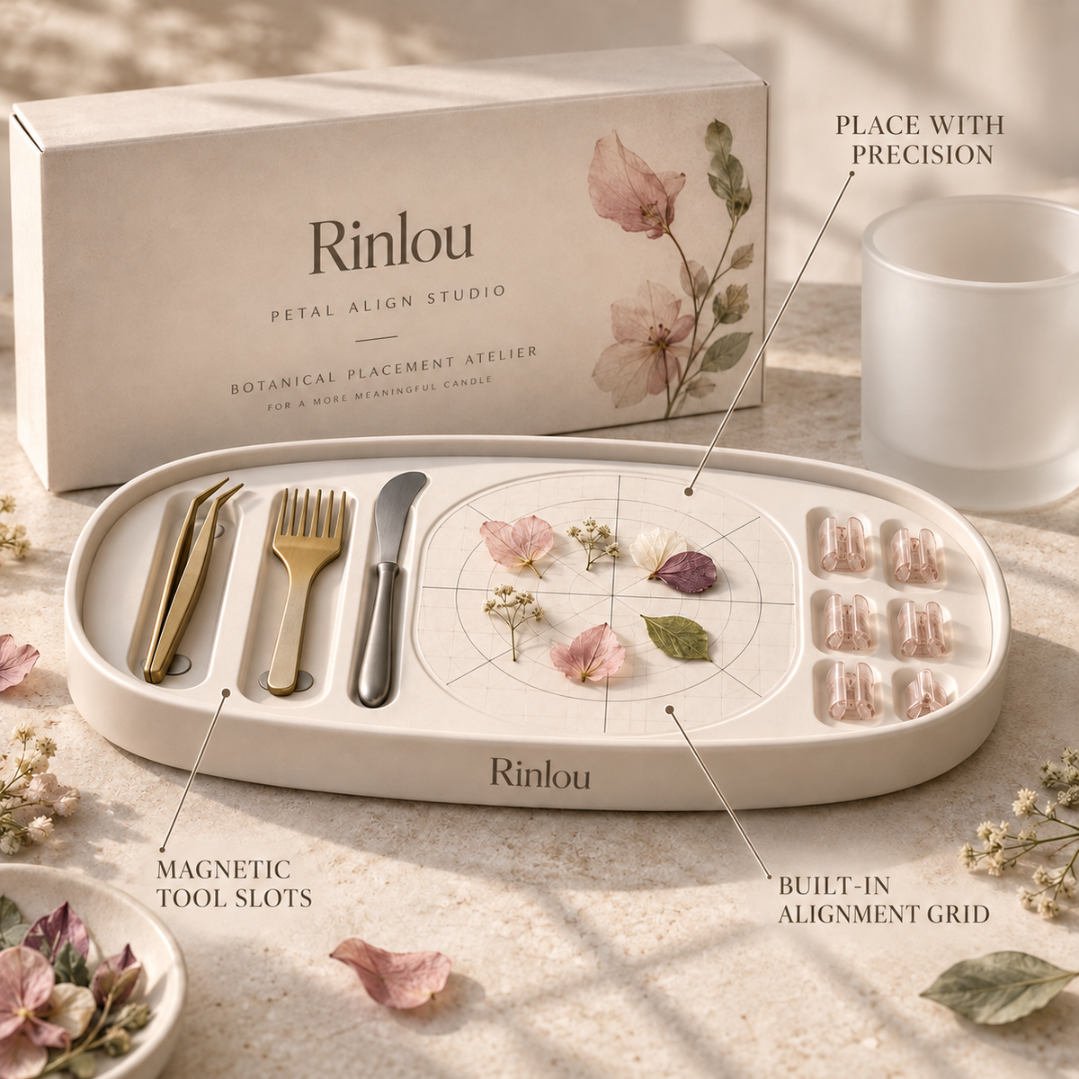 Rinlou™ Petal Align Botanical Placement Studio