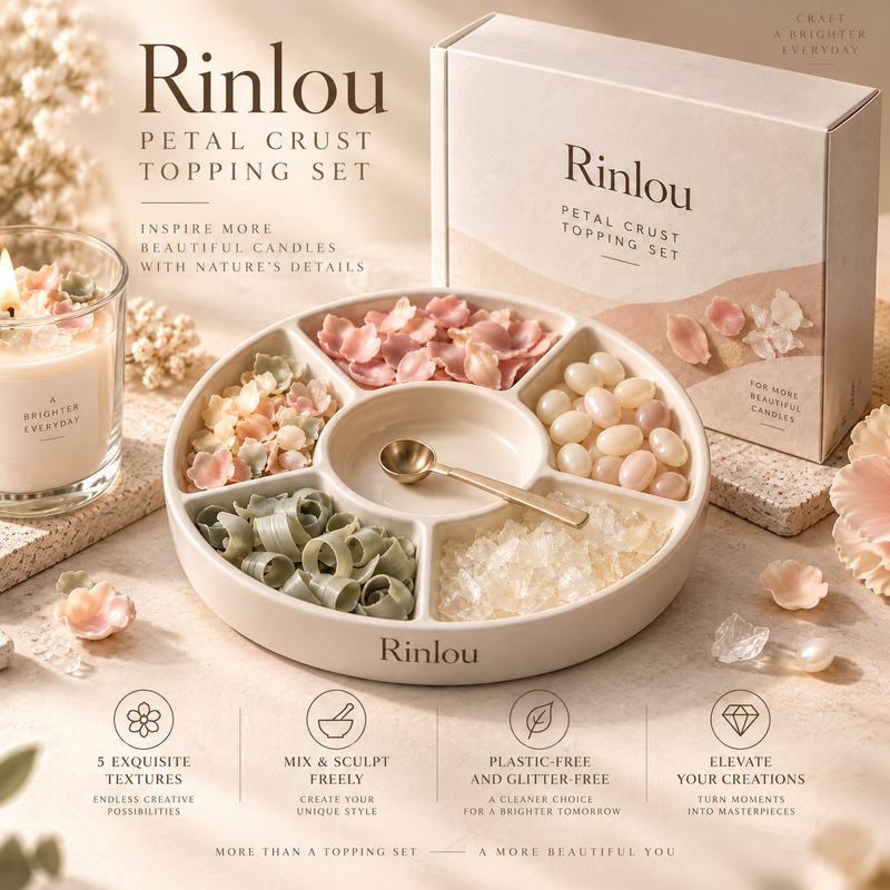 Rinlou™ Petal Crust Wax Topping Set
