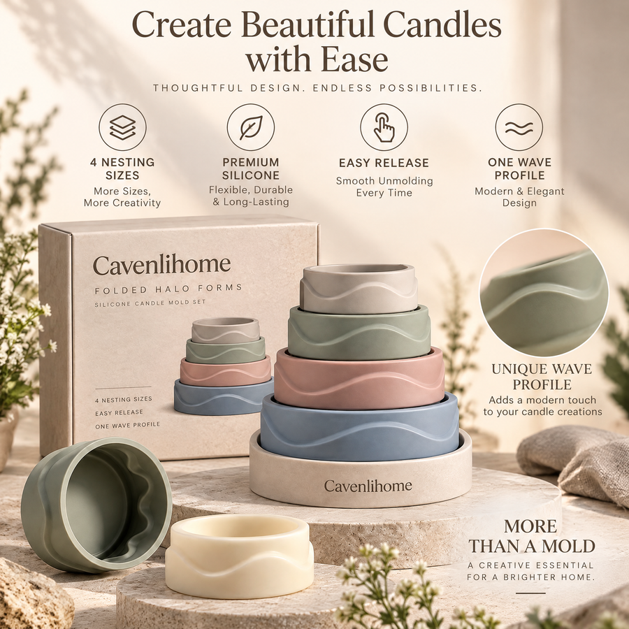Shape and prepare the candle